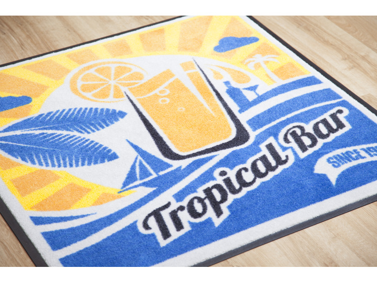 Tapis d'entr&eacute;e personnalis&eacute; standard